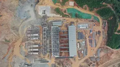 Aggregate Plant Project of Wuzhou City Construction Investment Group in Guangxi (15 million tons per year)